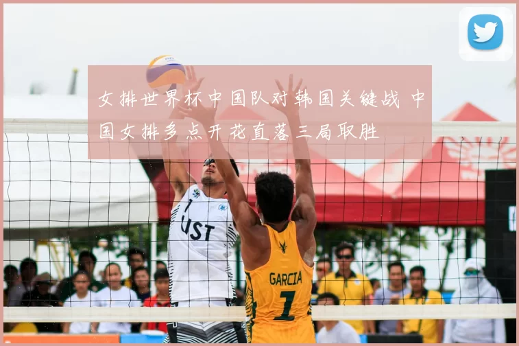 女排世界杯中国队对韩国关键战 中国女排多点开花直落三局取胜