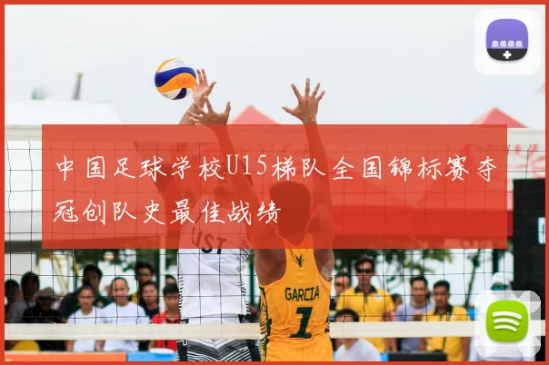 中国足球学校U15梯队全国锦标赛夺冠创队史最佳战绩