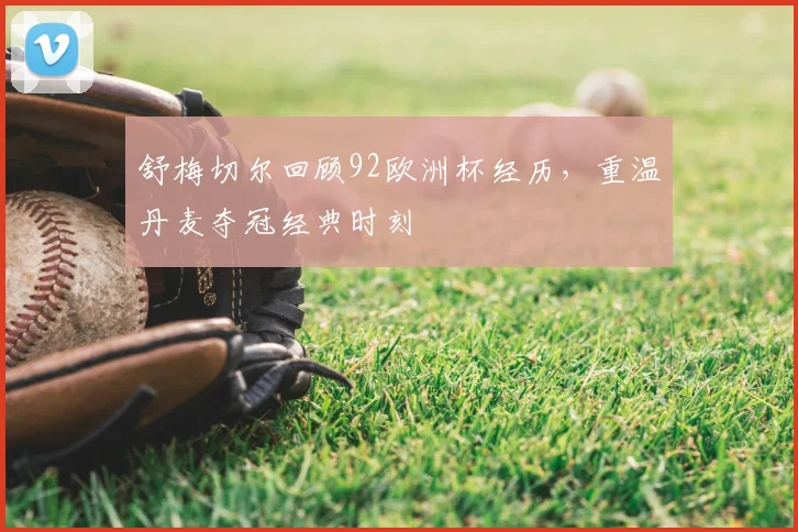 舒梅切尔回顾92欧洲杯经历,重温丹麦夺冠经典时刻
